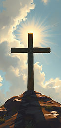 the shadow of the empty cross on mount calvary.jpg