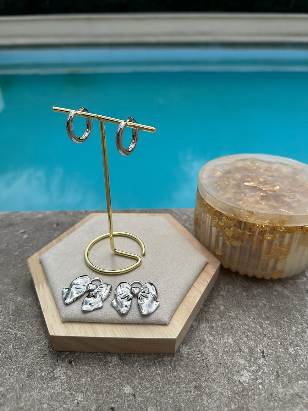 Miniature : Boucles d'oreilles Vancouver 2en1