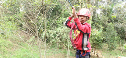 Rope bridge
