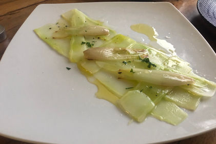 zuchini carpaccio with aubergine slices.JPG