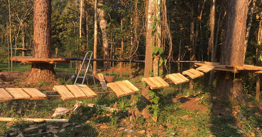 Gasyclimb obstacle course overview