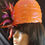 Thumbnail: Peach  covered sequin crown