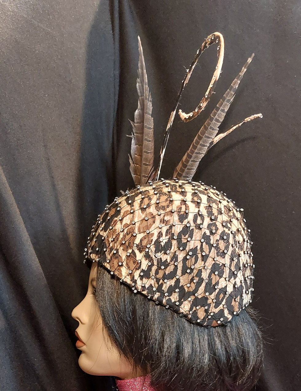 Thumbnail: Covered animal print crown 