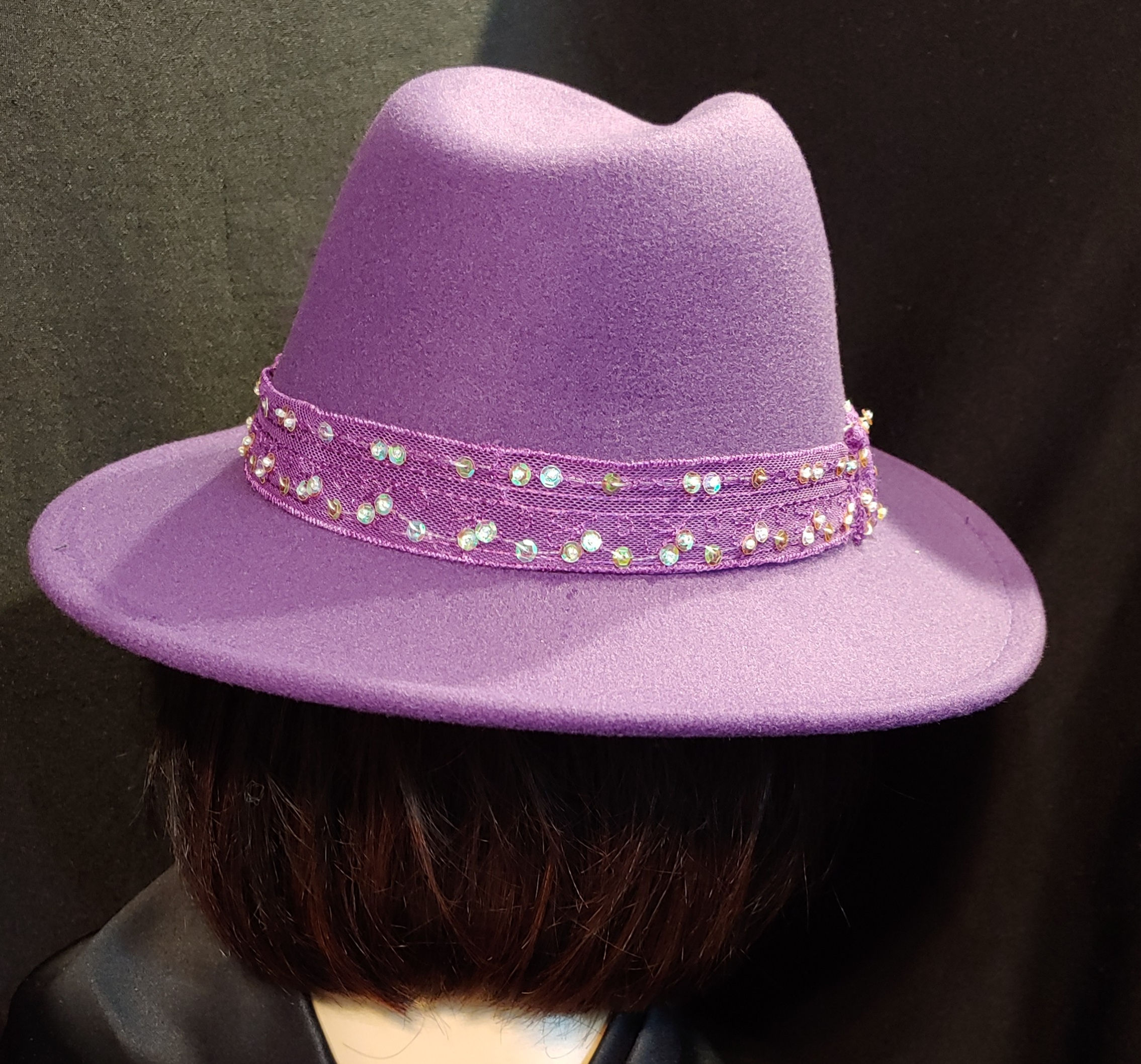 Lavender Fedora