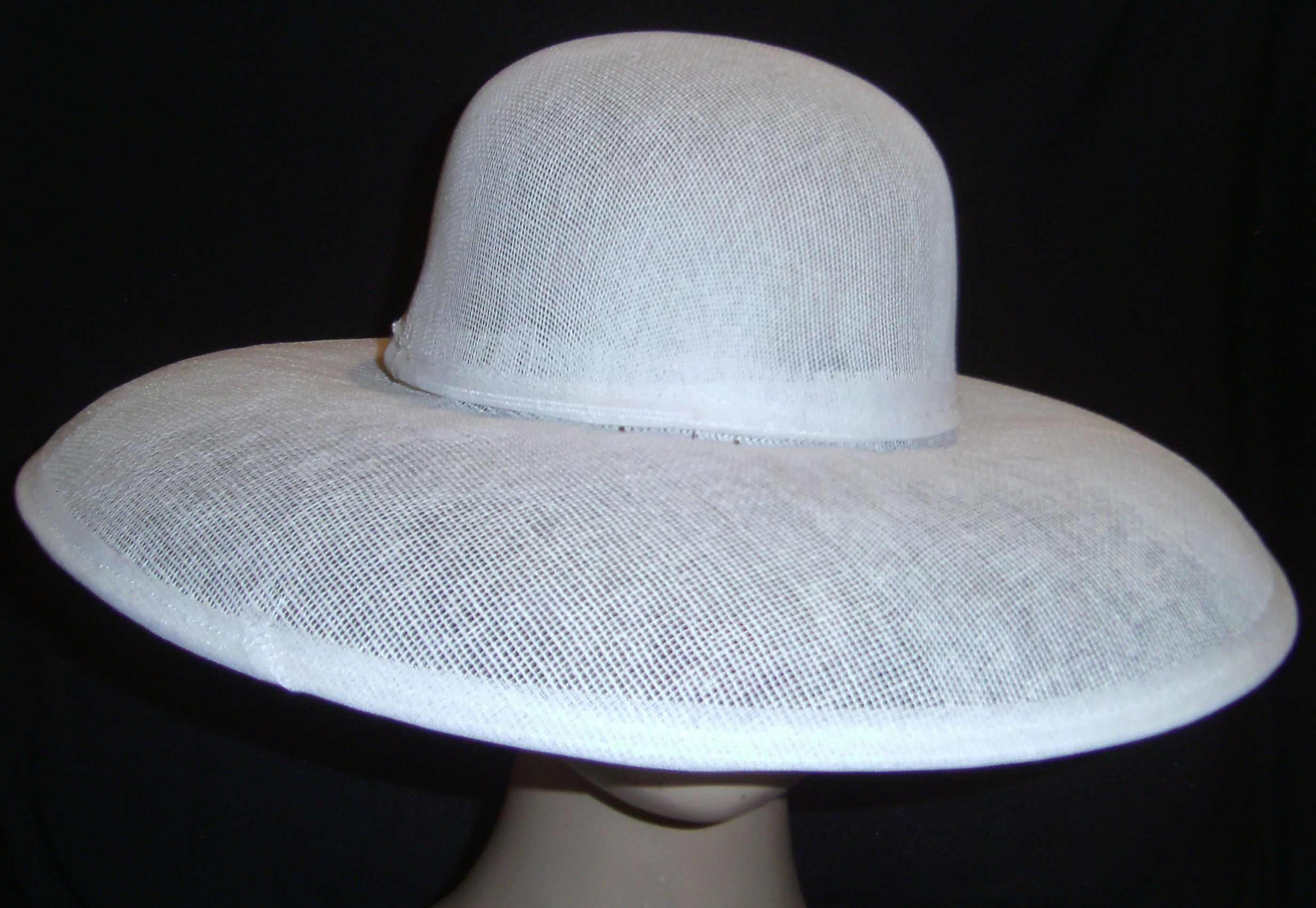 2pc Buckram hat frame