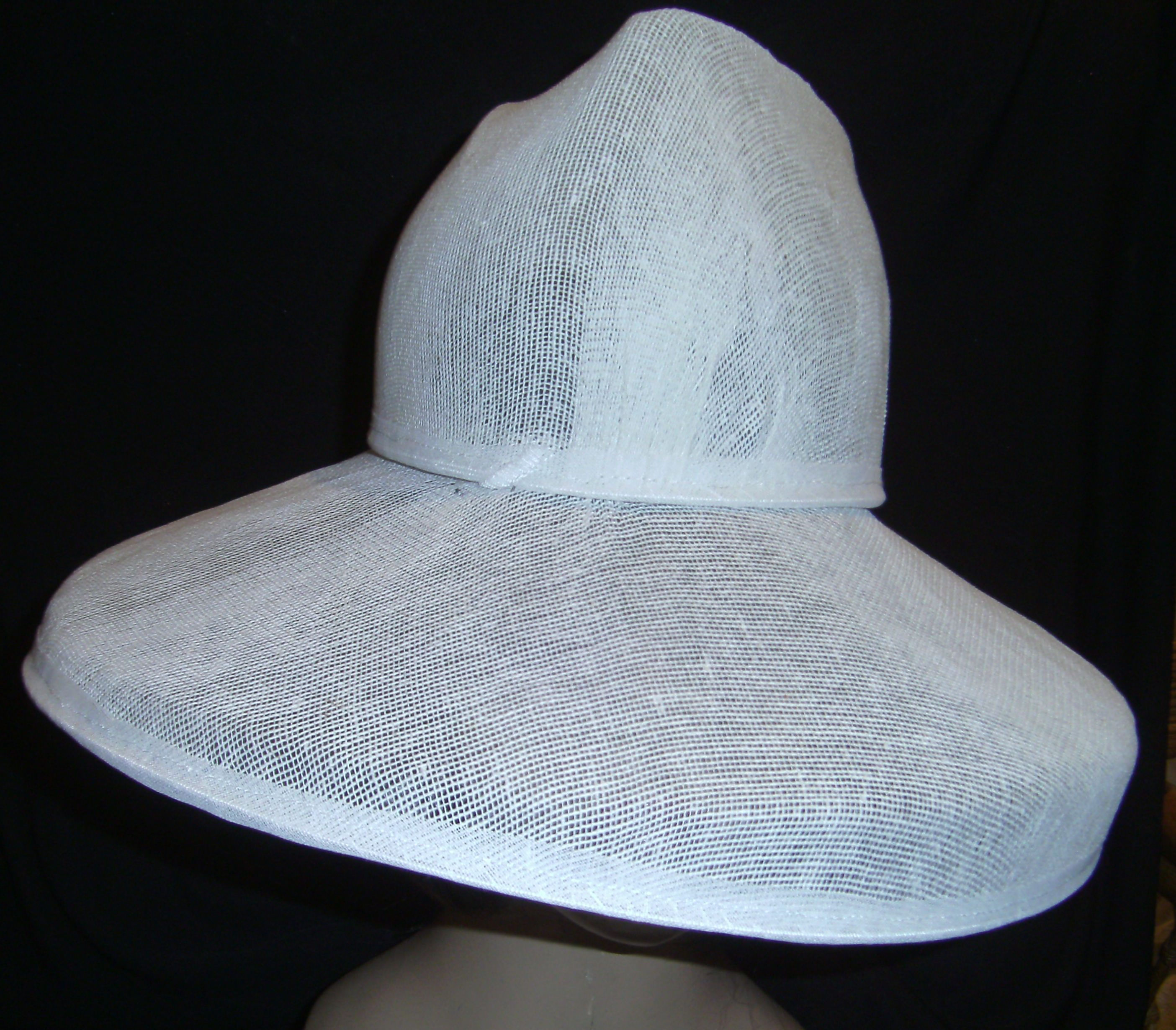 2pc Buckram hat frame