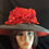 Thumbnail: Red & black straw hat