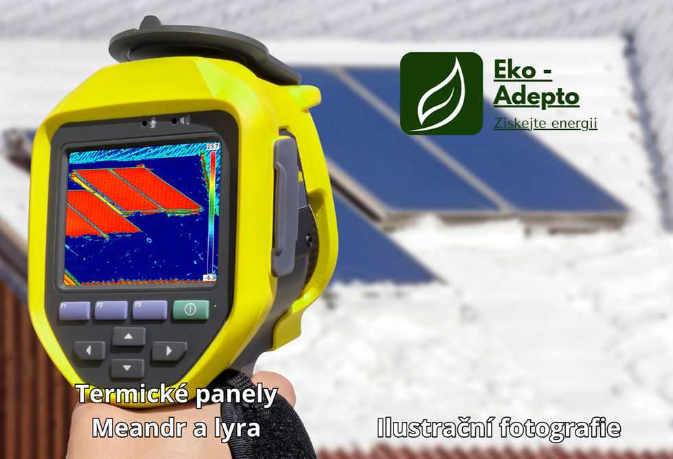 Termické panely Meandr a lyra. Jaký rozdíl, kdy použít který typ a co ovlivňuje účinnost? Praktické info + výběr firem na Eko-Adepto.