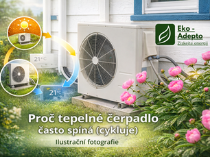 Tepelné čerpadlo cykluje? Zjistěte proč spíná, co to způsobuje a jak tomu předejít. Praktické zkušenosti z montáží po celé ČR.