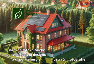 Barevné fotovoltaické panely: Design a úspory