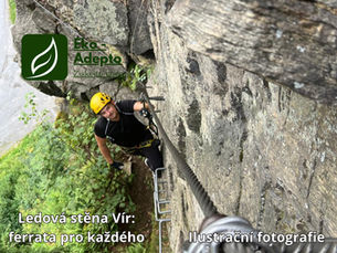 Ledová stěna (Velká věž) Via ferrata Vír je ideální pro klidný výlet i začátečníky. Tipy, zkušenosti a info o Firmy-na-trhu najdete u nás.