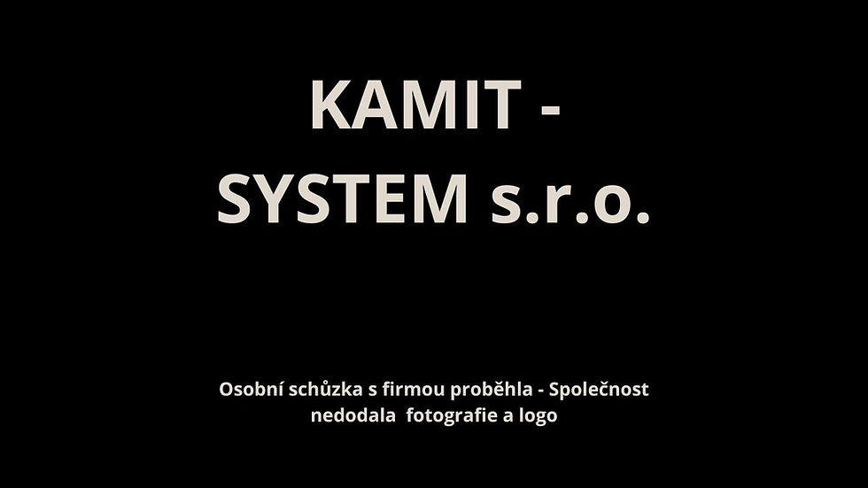 KAMIT - SYSTEM s.r.o. a automatizace z osobního rozhovoru: LOXONE, FVE, elektroinstalace, servis i kyberbezpečnost v praxi.