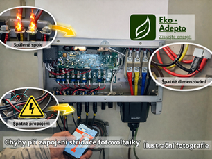 Jaké jsou nejčastější chyby při zapojení střídače fotovoltaiky? Praktické zkušenosti montážních firem z reálných instalací.
