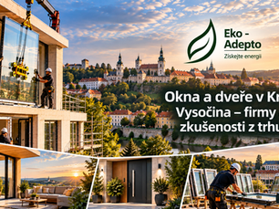 Okna a dveře v Kraji Vysočina. Přehled firem, zkušenosti z osobních rozhovorů, výroba, montáž, servis, materiály a profilové systémy.