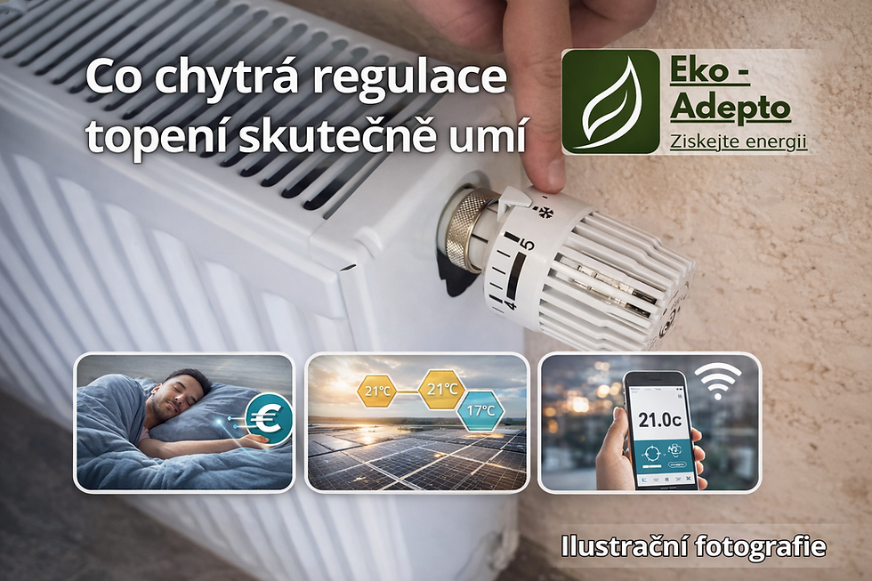 Co chytrá regulace topení skutečně umí a kde má limity? Vysvětlení přínosů i realit ze zkušeností montážních firem.