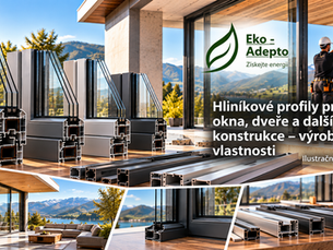 Hliníkové profily pro okna a dveře. Přehled značek ALUPROF, HEROAL, Schüco, Reynaers, CORTIZO a dalších, vlastnosti a zkušenosti Eko-Adepto.