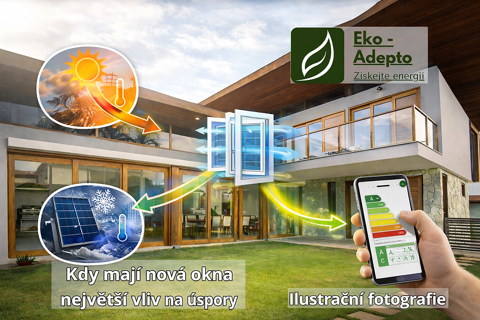 Kdy mají nová okna skutečně největší vliv na úspory energií? Vysvětlení podle zkušeností montážních firem z praxe.