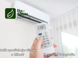 Kolik spotřebuje větrák a klima?