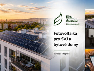 Fotovoltaika pro SVJ a bytové domy přehledně. Jak probíhá návrh, schvalování, rozúčtování elektřiny i výběr montážní firmy pro společné fotovoltaické elektrárny.