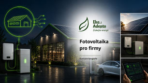 Fotovoltaika pro firmy přehledně. Jak probíhá návrh komerční fotovoltaiky, jaký výkon zvolit, jak vybírat technologie i montážní firmu podle kraje.