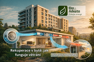 Rekuperace v bytě umožňuje větrání bez otevřených oken. Jak funguje, kdy se hodí a na co si dát pozor při instalaci rekuperace v bytě.