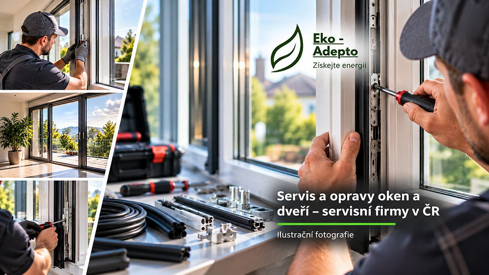 Servis a opravy oken a dveří v ČR. Přehled osobně navštívených firem, seřízení oken, oprav kování, těsnění a zkušeností ze servisu.