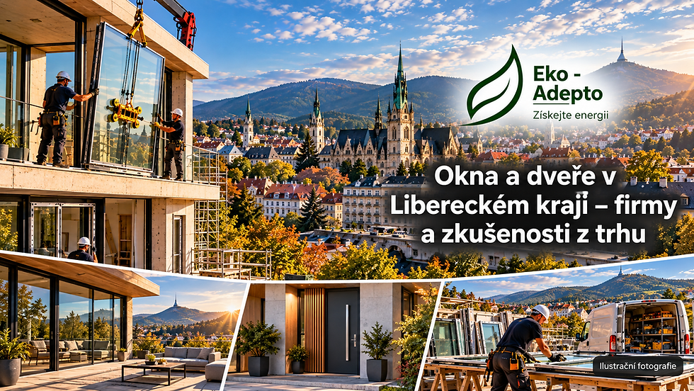Okna a dveře v Libereckém kraji. Osobně navštívené firmy, zkušenosti s výrobou plastových a hliníkových oken, montáž, servis a profilové systémy.