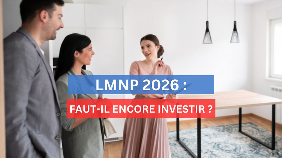 LMNP 2026 réforme amortissements – guide investissement locatif meublé Toulouse