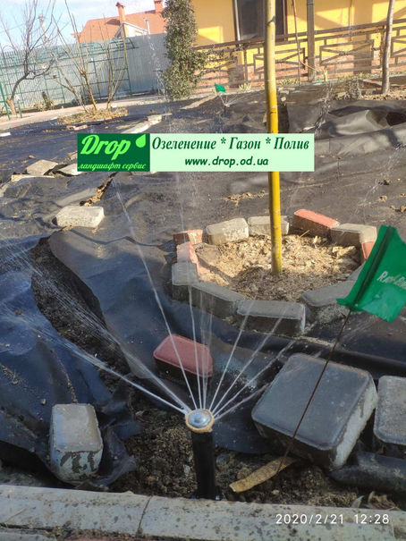 Замовити Установку Системи Автоматичного Поливу Газону в Одесі