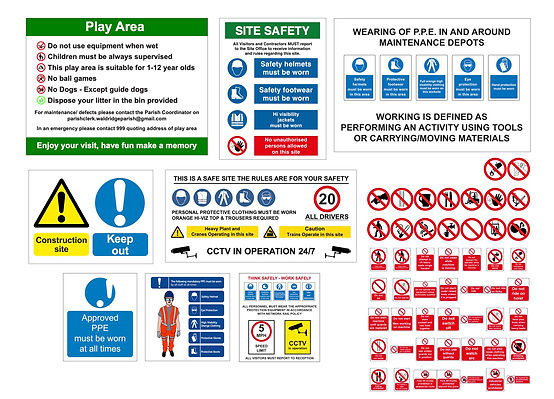 Health & Safety Signs