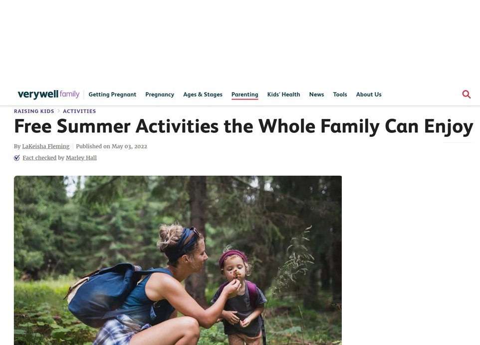 Free Summer Activities