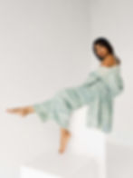 Thumbnail: LOUNGE POMPOM PANT | sage green
