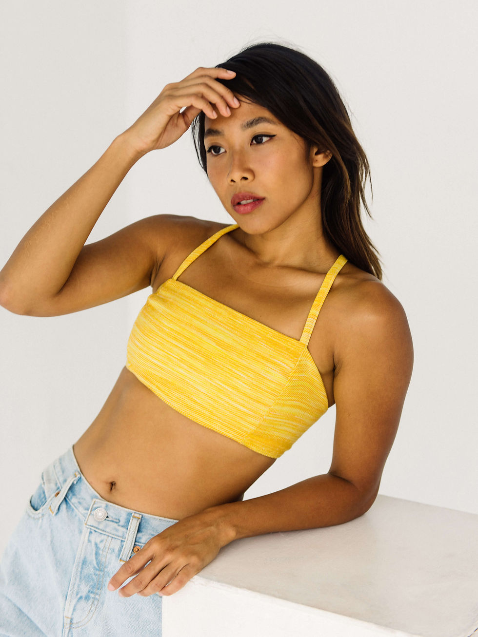 Thumbnail: TIE BACK TOP | pineapple weave