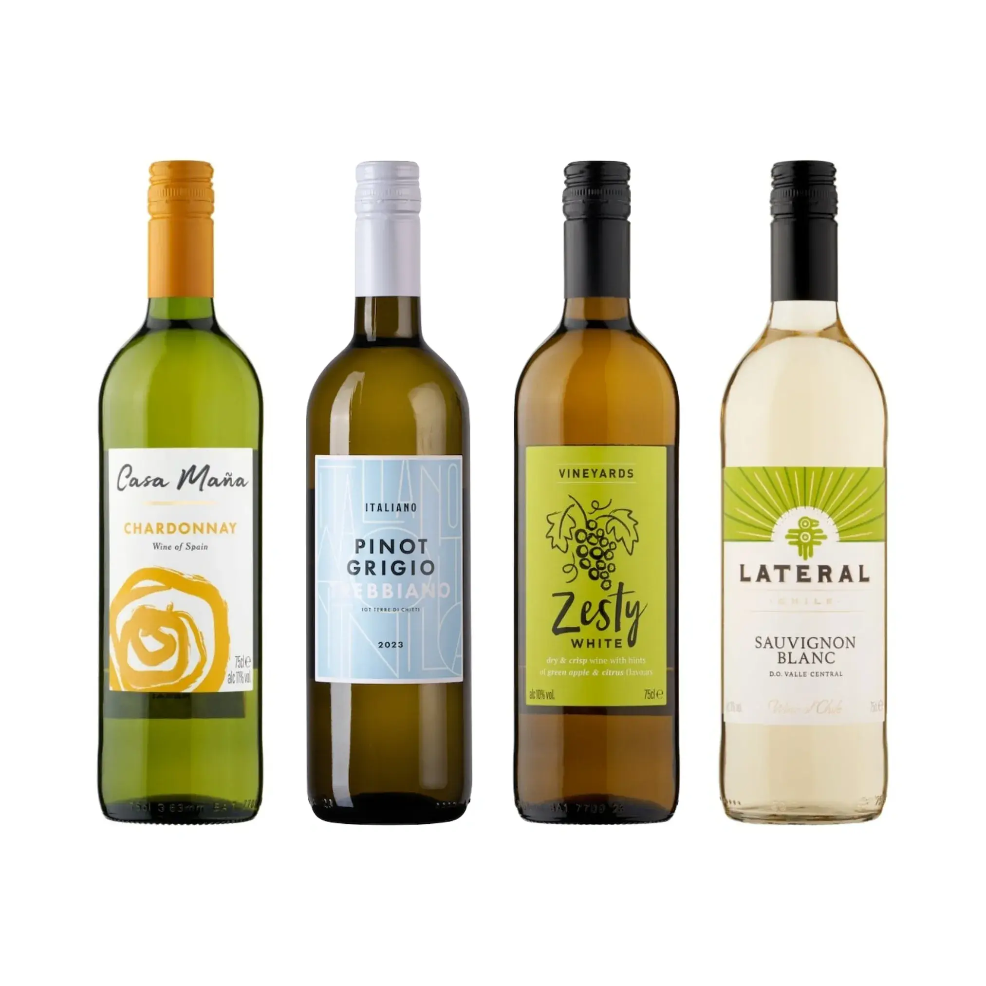 White Wine Box - 4x White Wine Selection (dry)