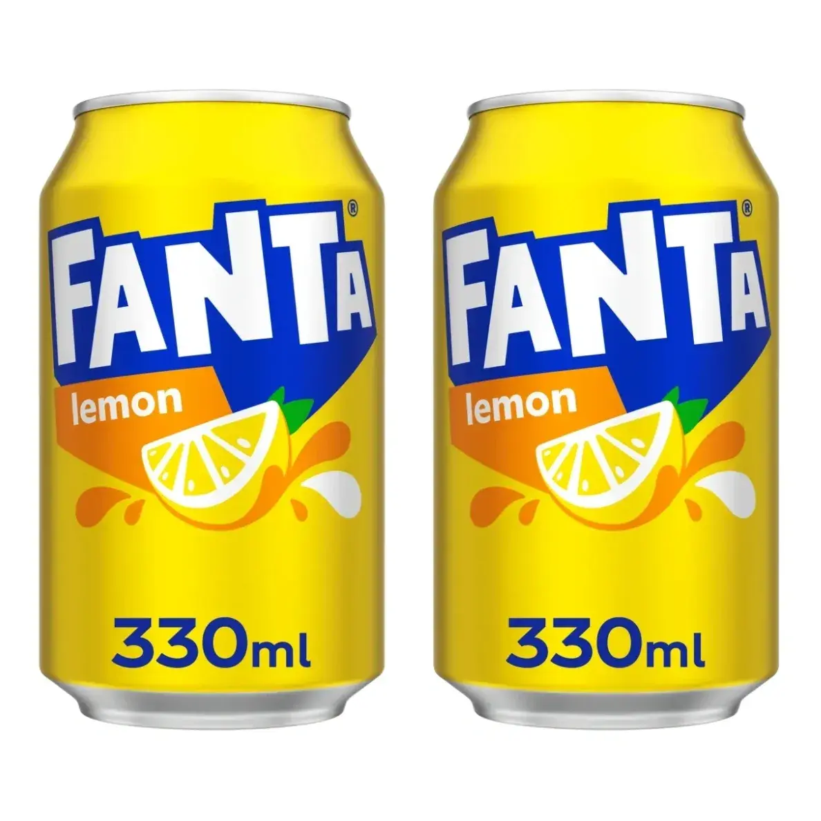2x Fanta Lemon 330ml