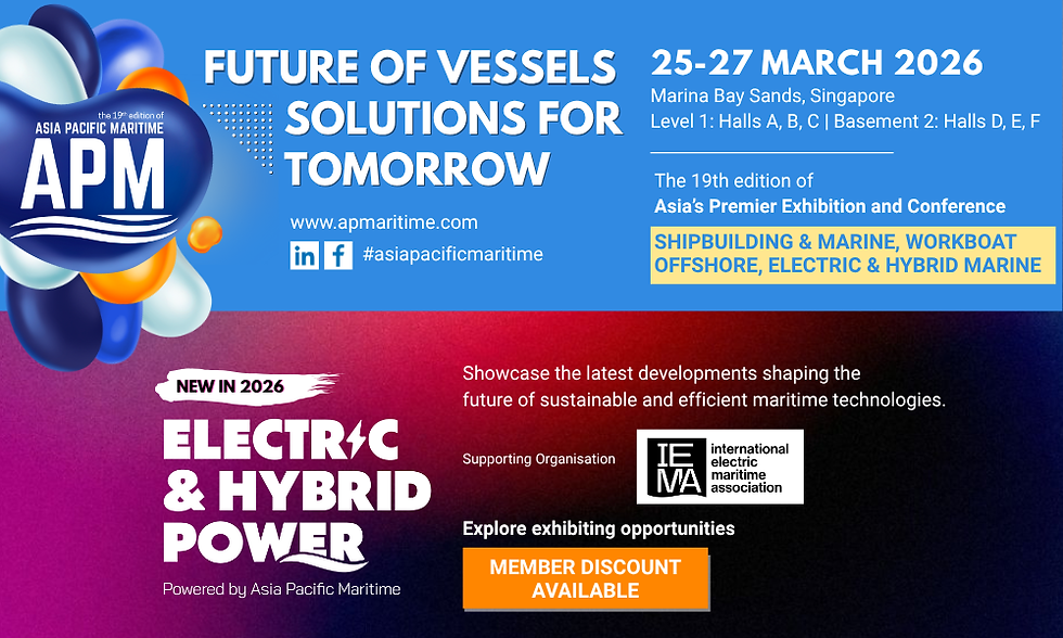 IEMA Partners With Asia Pacific Maritime 2026