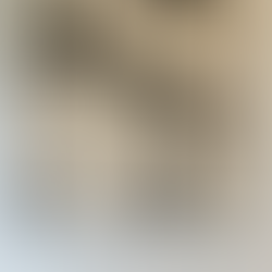 Tableau Anika en courbe constraté noir et écru texturé