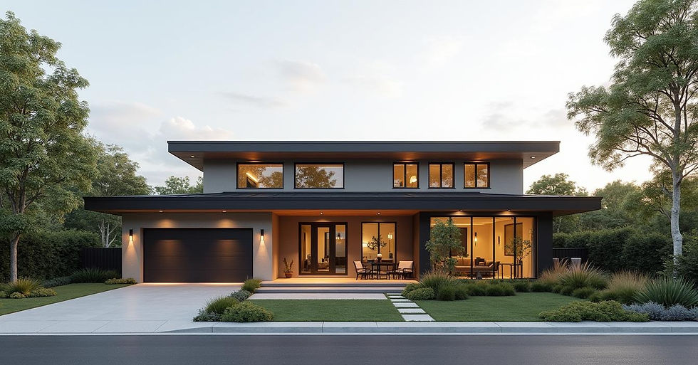 Eye-level view of a beautifully designed living room with a cozy sofa and vibrant decor