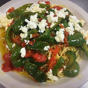 Broiled Feta Pasta