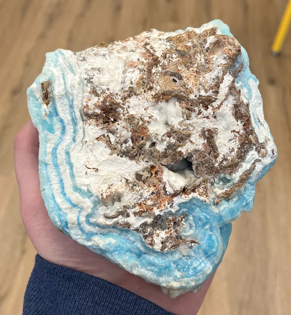 Thumbnail: Blue Aragonite Botryoidal