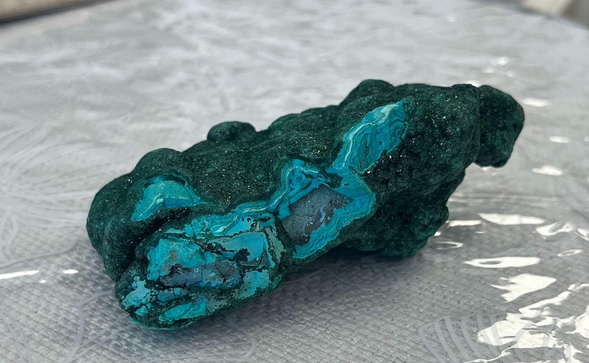 Botryoidal Malachite Chrysocolla