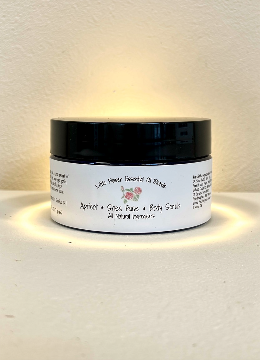 Apricot & Shea Face & Body Scrub
