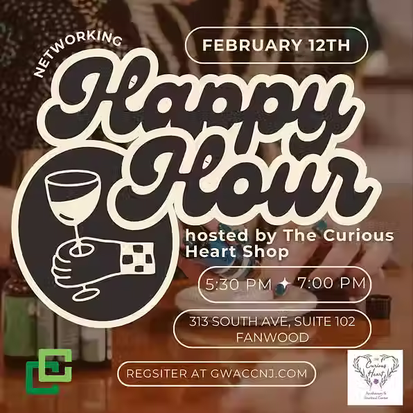 Happy Hour hosted by Curious Heart