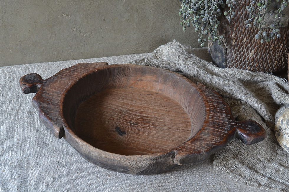 Thumbnail: OUDE HOUTEN PARAT SCHAAL