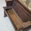 Miniature : Petit banc coffre d'église 19ème er chêne massif