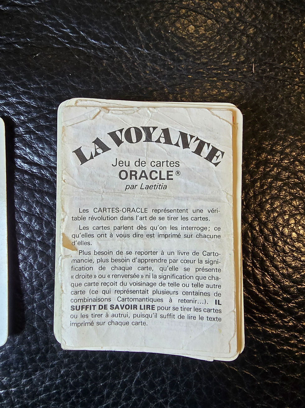Miniature : Cartes La Voyante Boéchat Héron