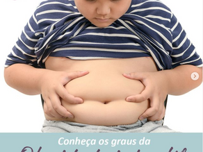 Conheça os graus da obesidade infantil