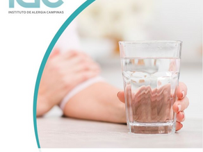 Alergia à água existe?