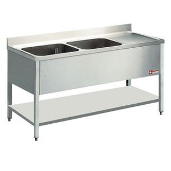 Inox spoeltafel