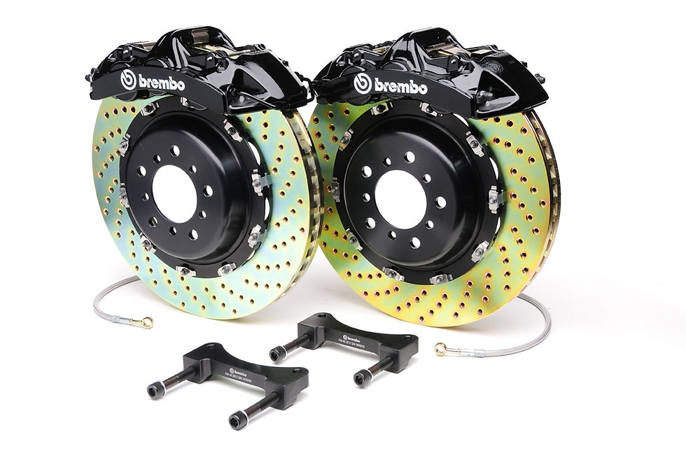Thumbnail: Brembo Front GT 6 Piston 380x32mm Big Brake Kit